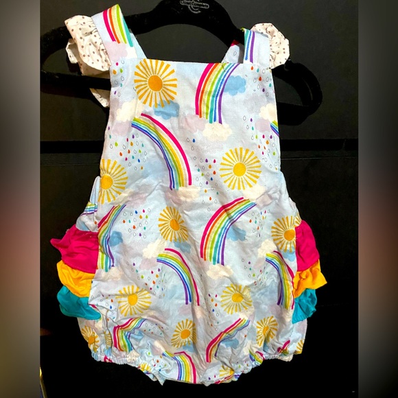 ricrac ruffles One Pieces Ricrac Ruffles Bubble 8 Mnths Poshmark